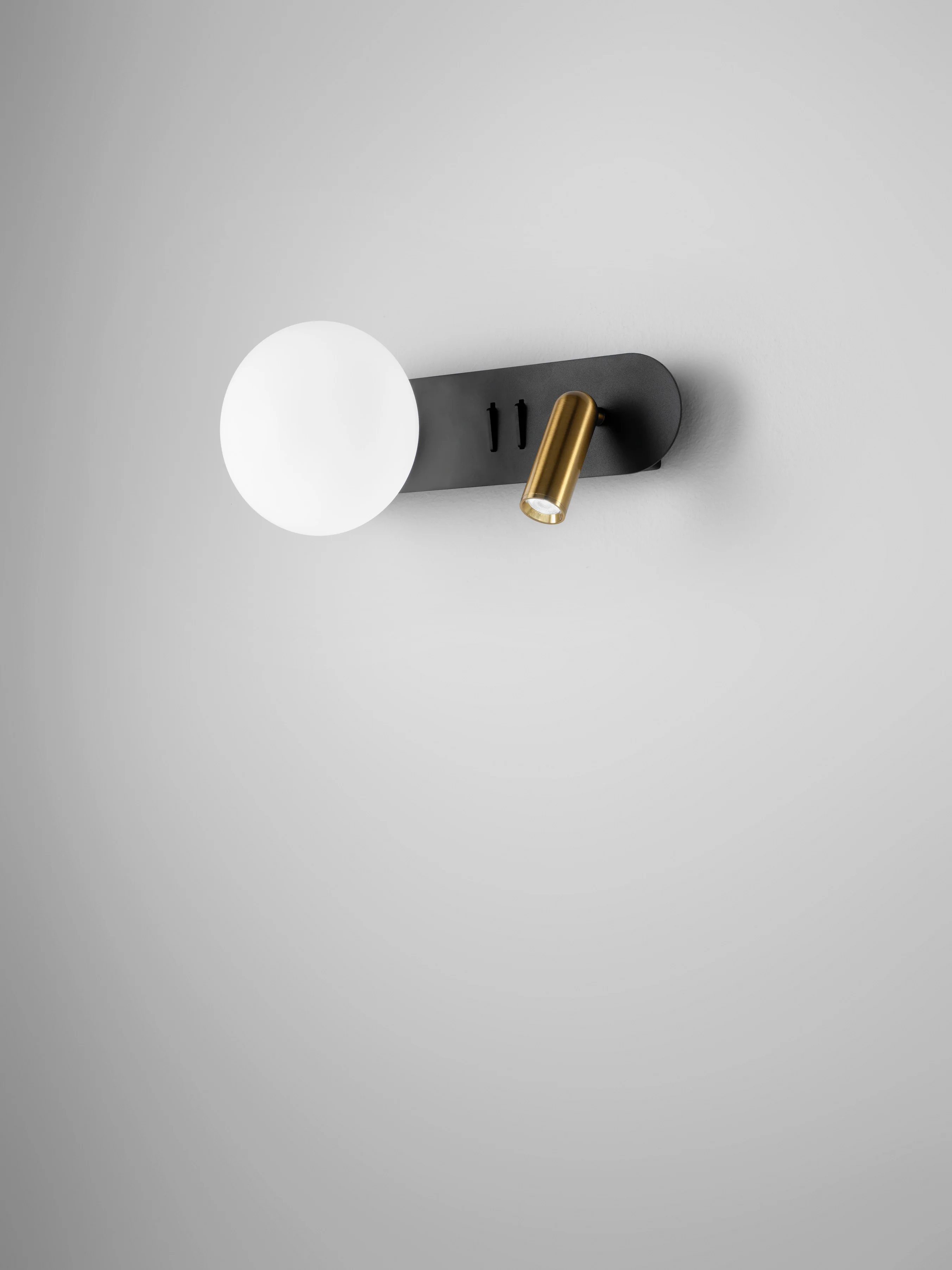 Applique Brass - Nero e ottone - Image 2