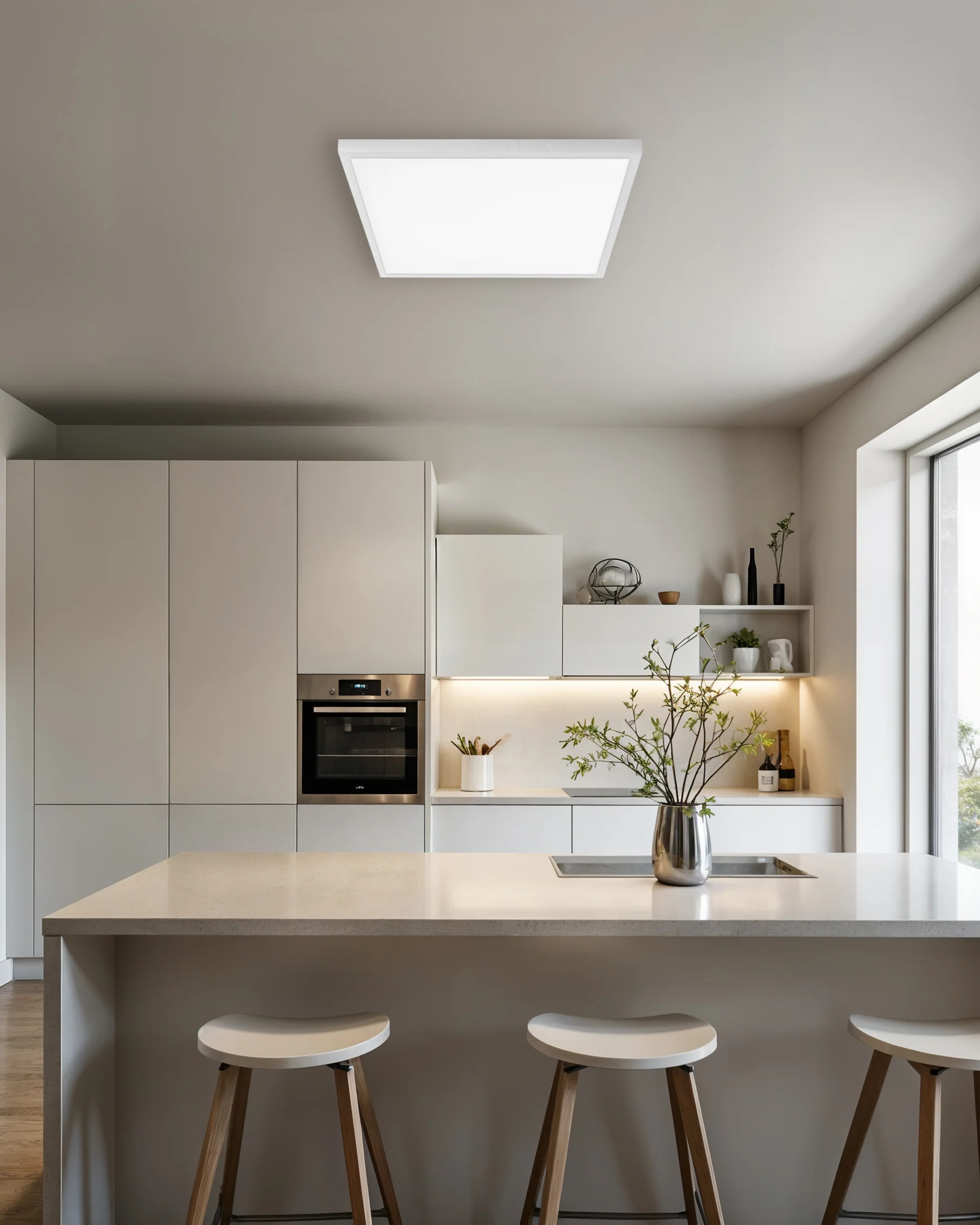 Plafoniera Panel led - Bianco - Image 2