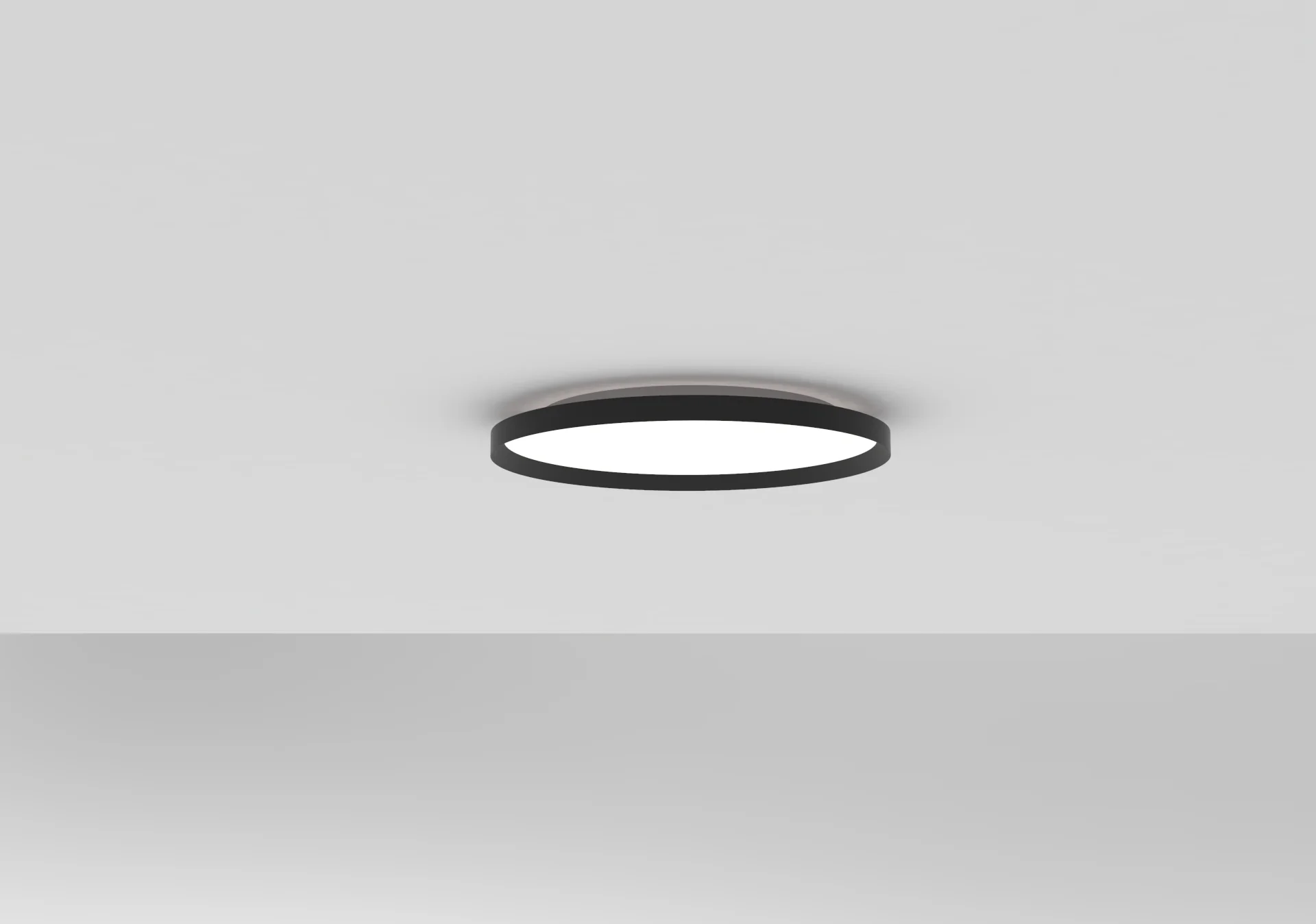 Plafoniera Slim - Nero - Image 3